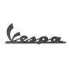 emblem Piaggio original word [vespa] front cover matt black gts 310, gtv 300, gtv 310 2h005863