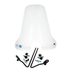 windshield Regia with mounting set high (made in EU) clear BTC Cruise, gts cappucino