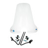 windshield Regia with mounting set high (made in EU) clear BTC Cruise, gts cappucino