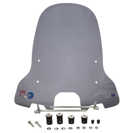 windshield Regia with mounting set high (made in EU) smoke nipponia elegance, AGM Supreme, BTC insetto