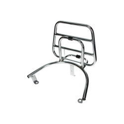 rear carrier Regia foldable (made in EU) chrome agm Veterano, BTC CEO 50
