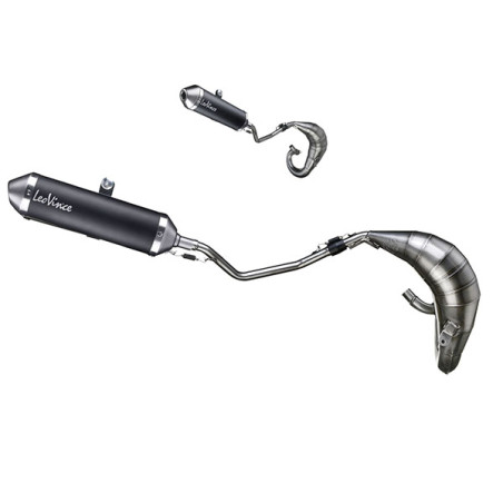 exhaust Leovince black edition drd/ black senda 3228b