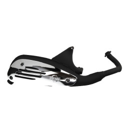 uitlaat Sitoplus 2t zwart fly, liberty, lxv, primavera, sprint, et2, mojito piaggio blok, vespa lx, vespa S 0264
