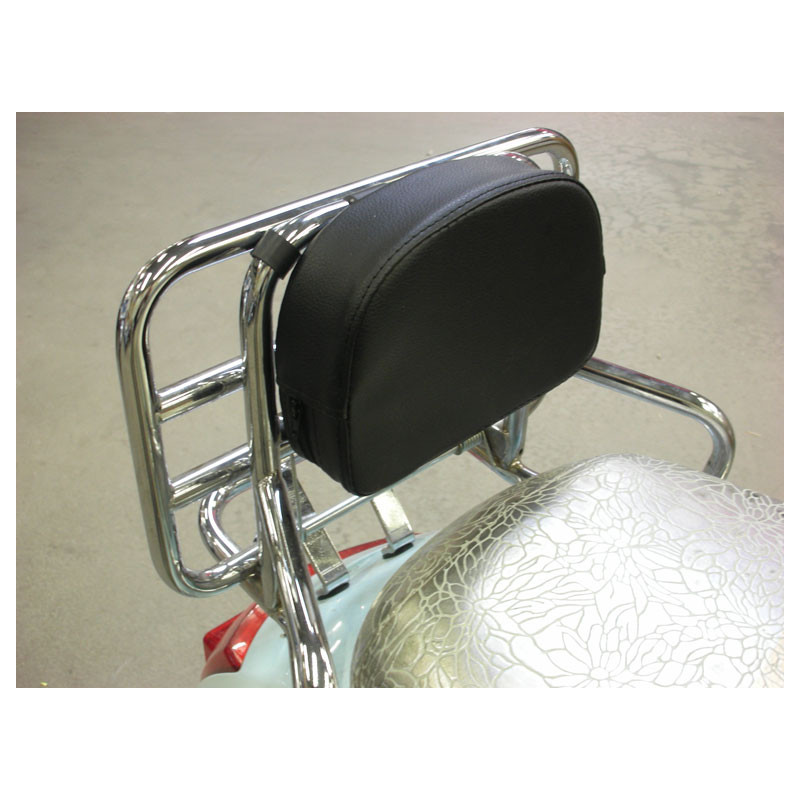 achterdrager kussen (made in EU) zwart lx, primavera, sprint, vespa S