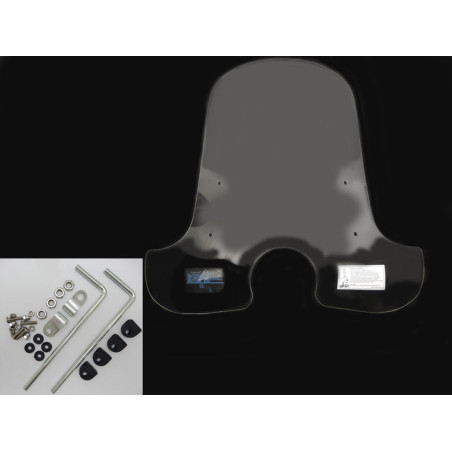 windshield with mounting set high clear BTC Grande Retro New Luxe, agm Retro, BTC Grande Retro Old, vintage