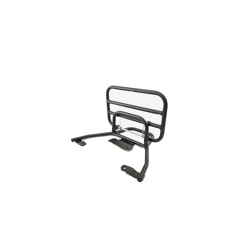 rear carrier Faco foldable black matt zip 4t op op