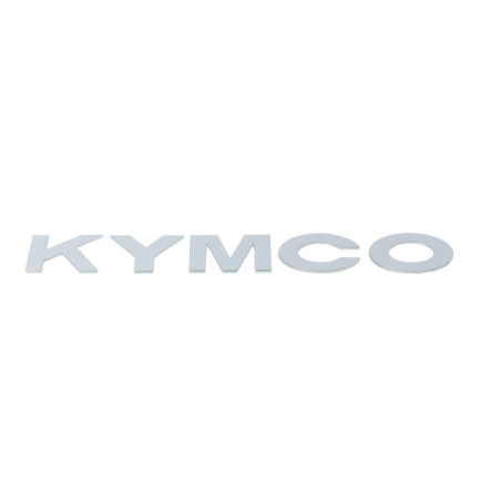 sticker Kymco original side skirt word [kymco] white Kymco Agility 87160-ldc8-e90-t01