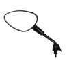 mirror short left m8 black gloss sprint