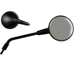 mirror right black matt Primavera