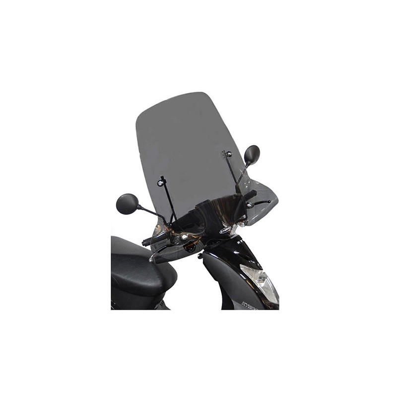 windscherm Kymco origineel met bevestigingsset hoog smoke Kymco Agility 29920005s