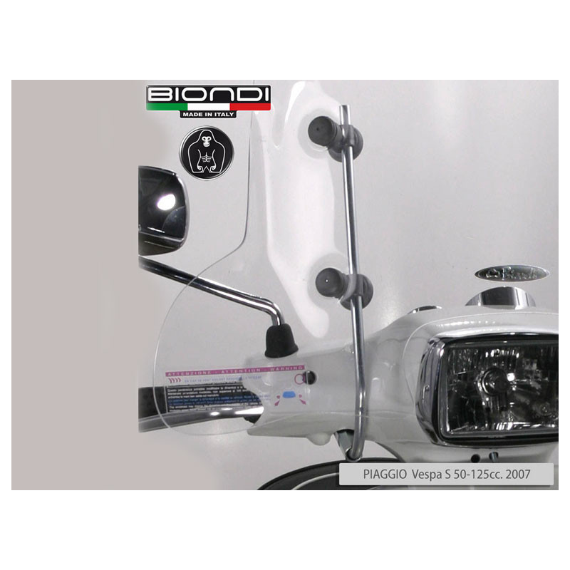 windscherm biondi bevestigingset voor 103113+103119 vespa S op op