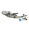 uitlaat Leovince hand made tt aluminium malaguti, f12 4051