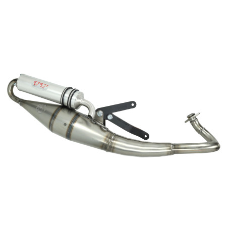 uitlaat Leovince hand made tt aluminium nrg, runner sp, sr50, typhoon 4075