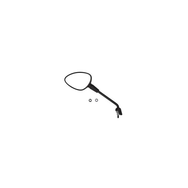 mirror long left m8 black matt sprint
