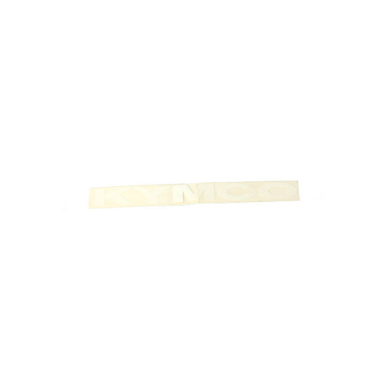 sticker Kymco original word [kymco] 8.5cm white 87556-kclc-c00-t01
