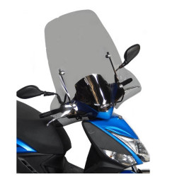windshield Kymco original with mounting set high smoke agility 16+ 299200141s