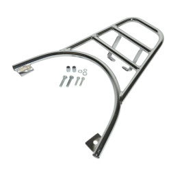 rear carrier Regia (made in EU) old-model kymco like 50 (2009-2011) chrome