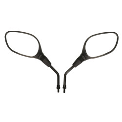 mirror set DMP black agility rs, super-9