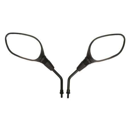 mirror set DMP black agility rs, super-9