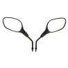 spiegelset DMP zwart agility rs, super-9