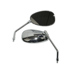 spiegelset ovaal kymco chroom people-s
