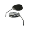 mirror set oval Kymco chrome people-s
