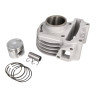 cilinder DMP aluminium nikasil A-kwaliteit 50cc 39mm peugeot-4t, sco sym 4t, sco china 4t, sco gy6, sco kymco 4t