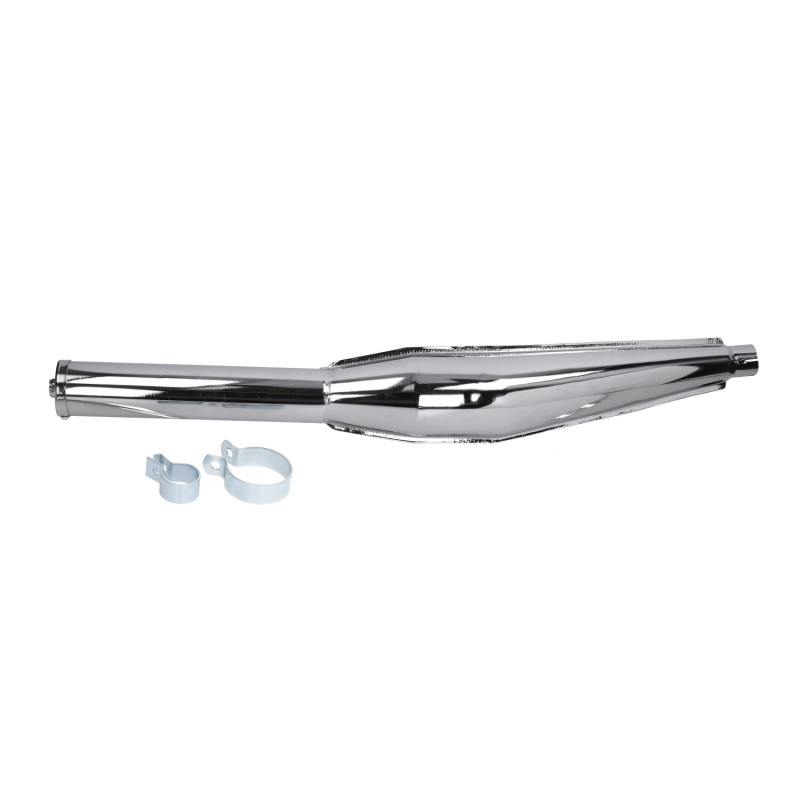 exhaust Jamarcol cross fuego 28mm chrome kreidler, zundapp