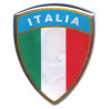 emblem flag italy universal great 3d per piece