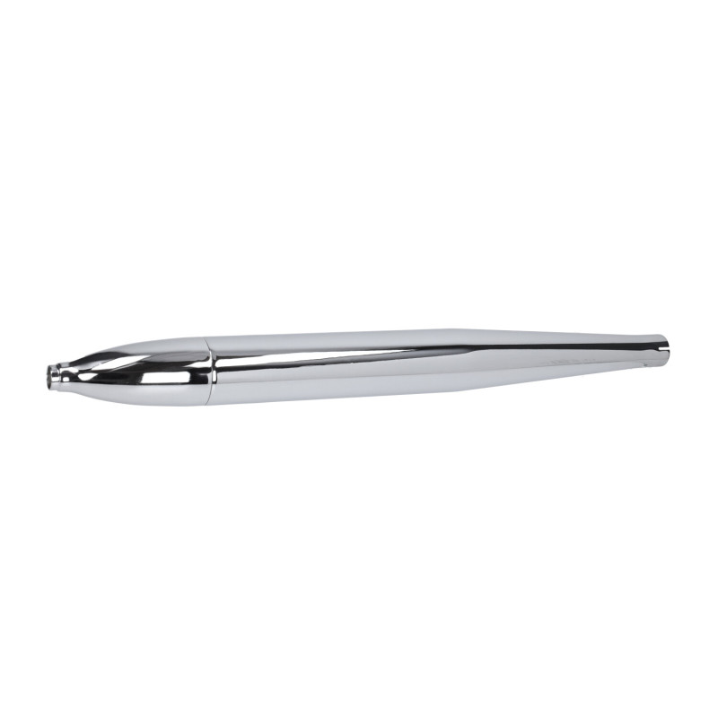 exhaust cigar model (outside 55mm) 28mm chrome hercules, puch, sachs
