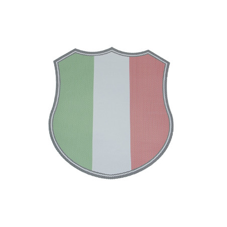 sticker universeel logo windscherm kleuren italie op op