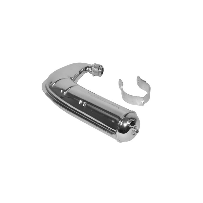 uitlaat (made in EU) 40/50 chroom mobilette
