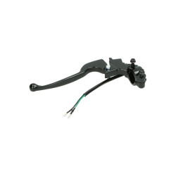 brake lever complete orig left black agility