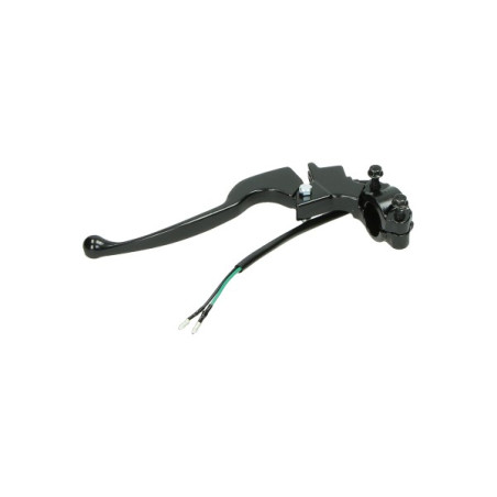 brake lever complete orig left black agility