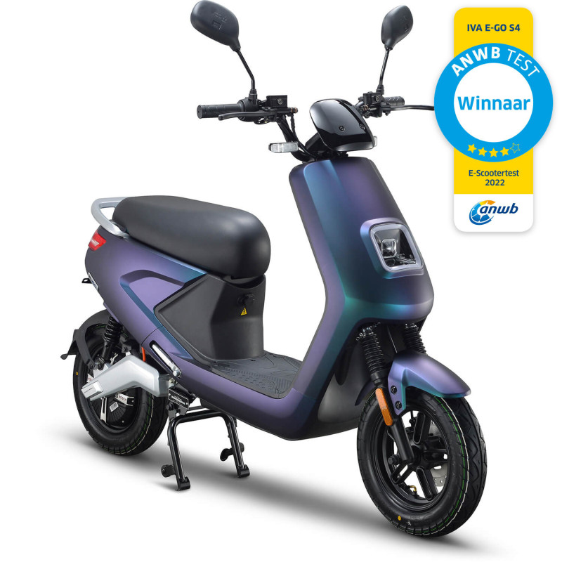 IVA E-GO S4 Elektrische Scooter – 70 km Actieradius | QualityMotors