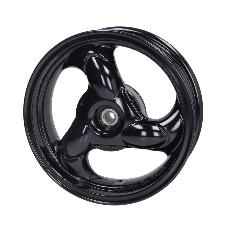 achterwiel Kymco origineel zwart glans agility delivery, agility 12inch 42601-keb7-e0e-n1a