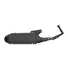 uitlaat euro-4 kymco zwart agility 16+ , agility 16inch 1830a-alk1-e9500