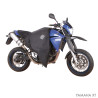 leg shield Tucano termoscud universal touring gaucho motorcycle r119x