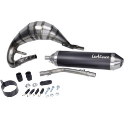 exhaust Leovince x-fight black rieju mrt 3281b