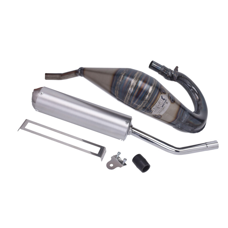 exhaust E-vok e-approval Evok 2009-2022 w/o paint/alu rieju mrt, rieju mrt pro, rieju mrt sm