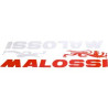 stickerset malossi groot 60x13.5 cm wit/rood 9916852x