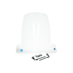 windshield Regia with mounting set high (Made in EU) clear niu n1s, nipponia volty