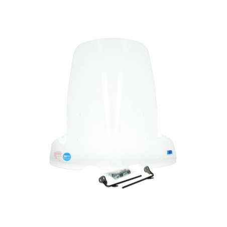 windshield Regia with mounting set high (Made in EU) clear niu n1s, nipponia volty