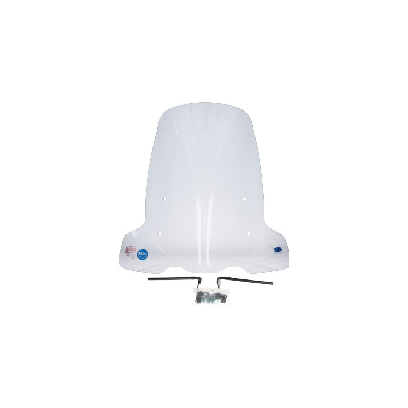windshield Regia with mounting set (Made in EU) smoke nipponia volty, niu n1s