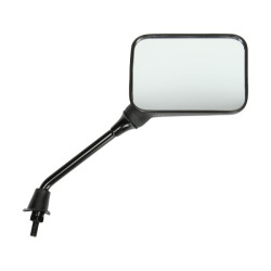 mirror rectangular right m8 black scooter op op