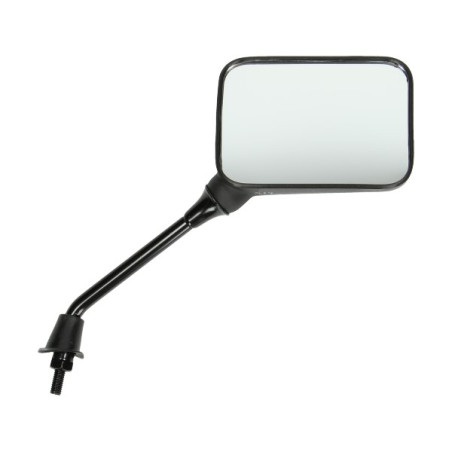 mirror rectangular right m8 black scooter op op
