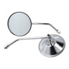 spiegel DMP rond 100mm verstelbaar m10 chroom universeel
