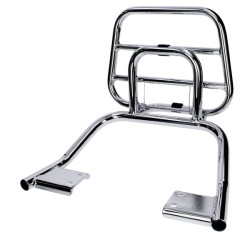 achterdrager Regia opklapbaar (made in EU) chroom Segway E110, Segway E125