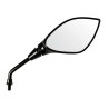 spiegelset lampa universeel e-keur limits m10x1.25 zwart glans motorfiets 90081