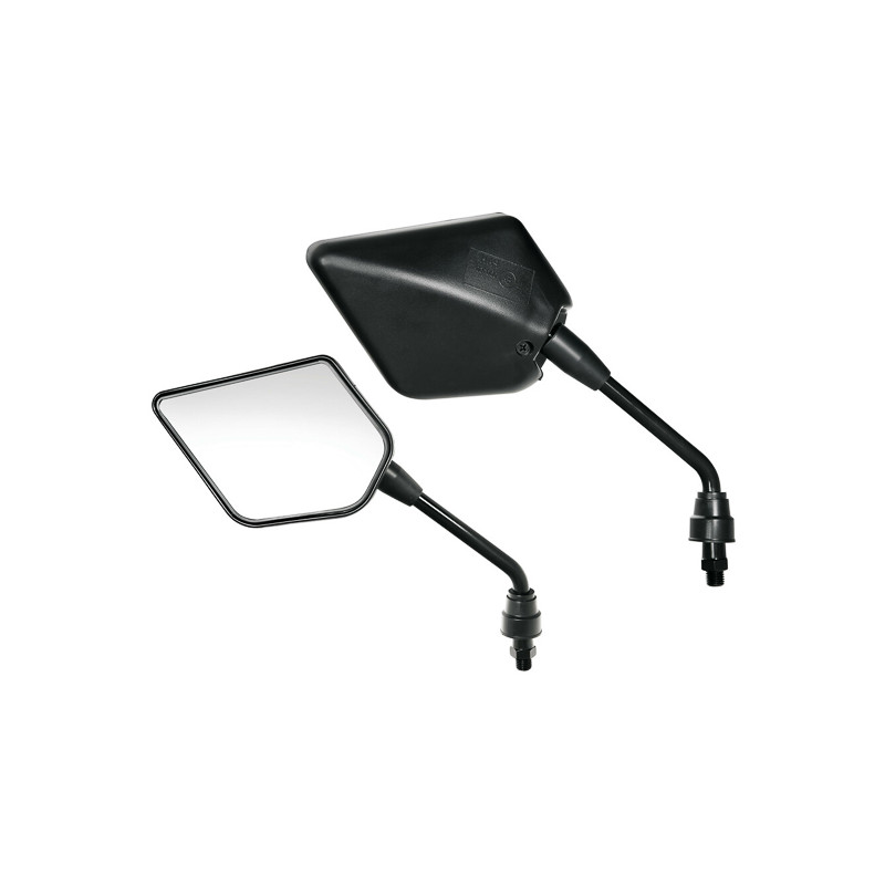 spiegelset lampa universeel vink m10x1.25 zwart motorfiets 90345